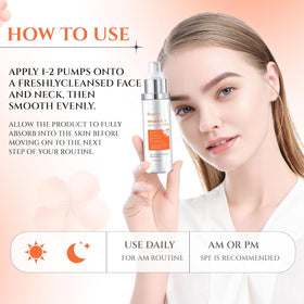 Ragkun serum applied on hand demonstrating smooth spread and hydration