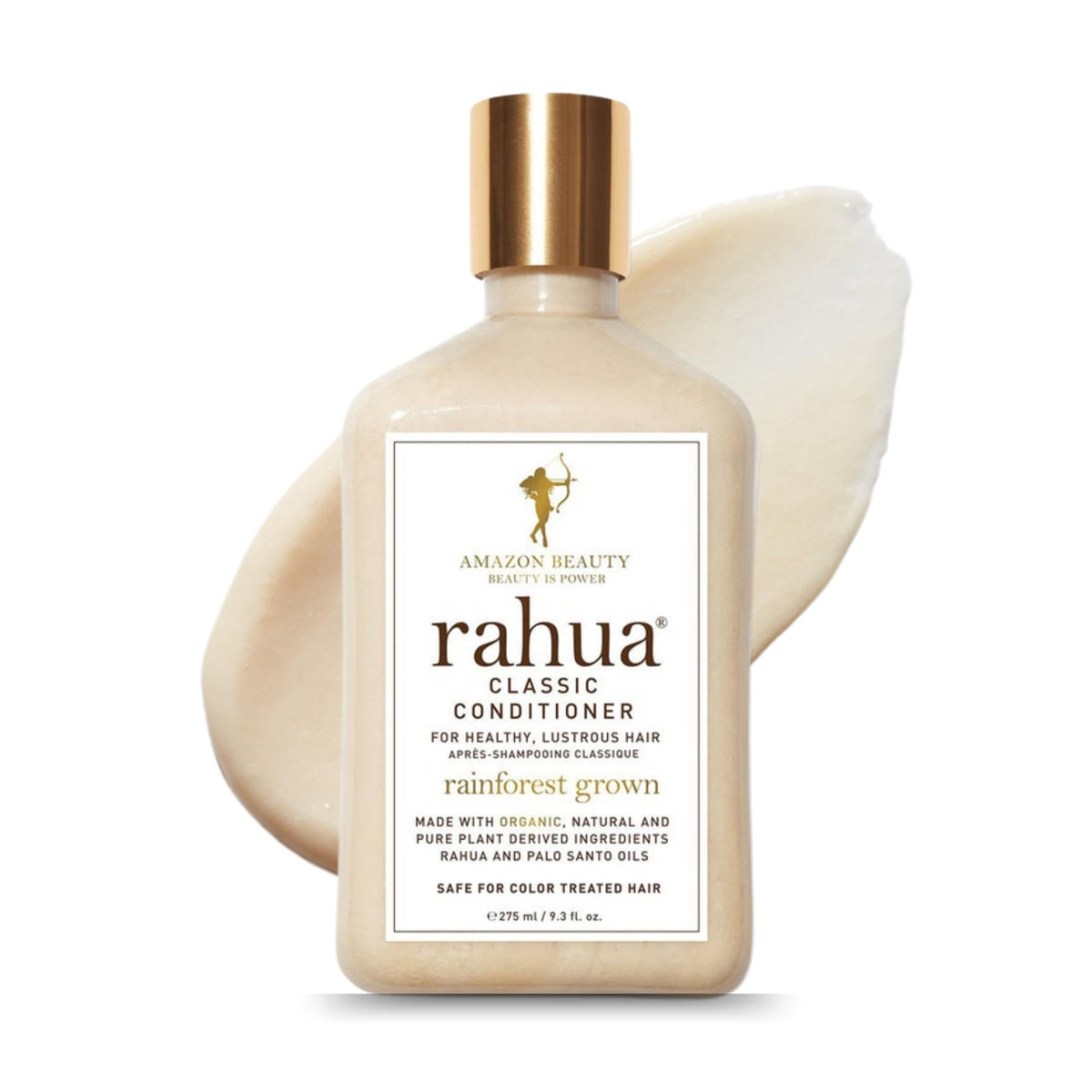 Rahua classic conditioner front bottle shows clean packaging and hydration benefit