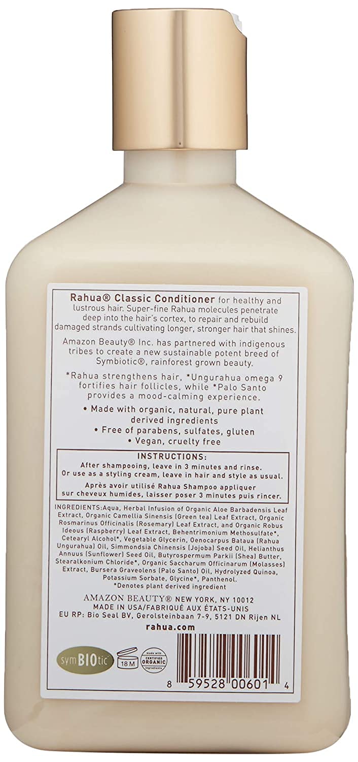 Rahua used as styling cream on damp hair showing frizz control and light hold benefit