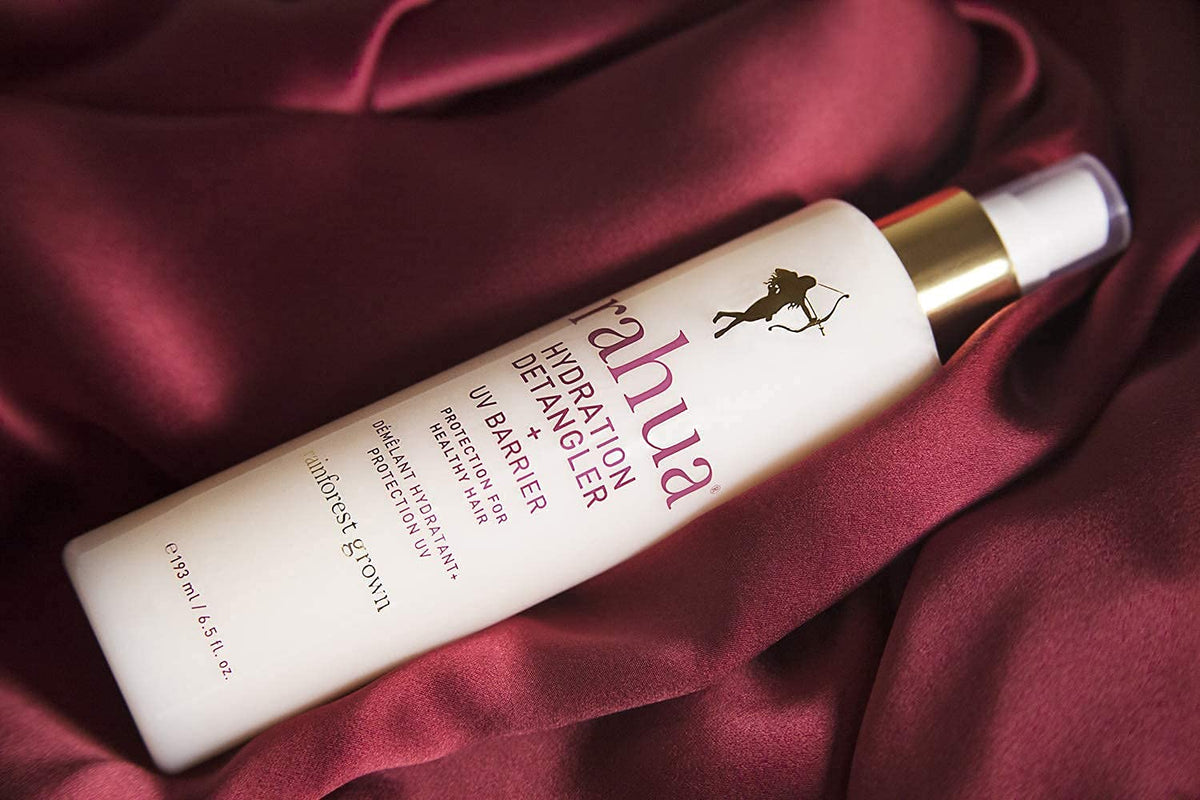 Rahua imagery of passionfruit and mango scent notes for refreshing aroma