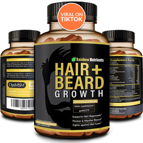 Rainbow Nutrients front packaging showing product benefits and 60-day supply