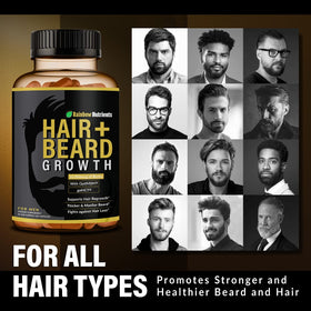 Rainbow Nutrients lifestyle image of man applying routine for healthier scalp care