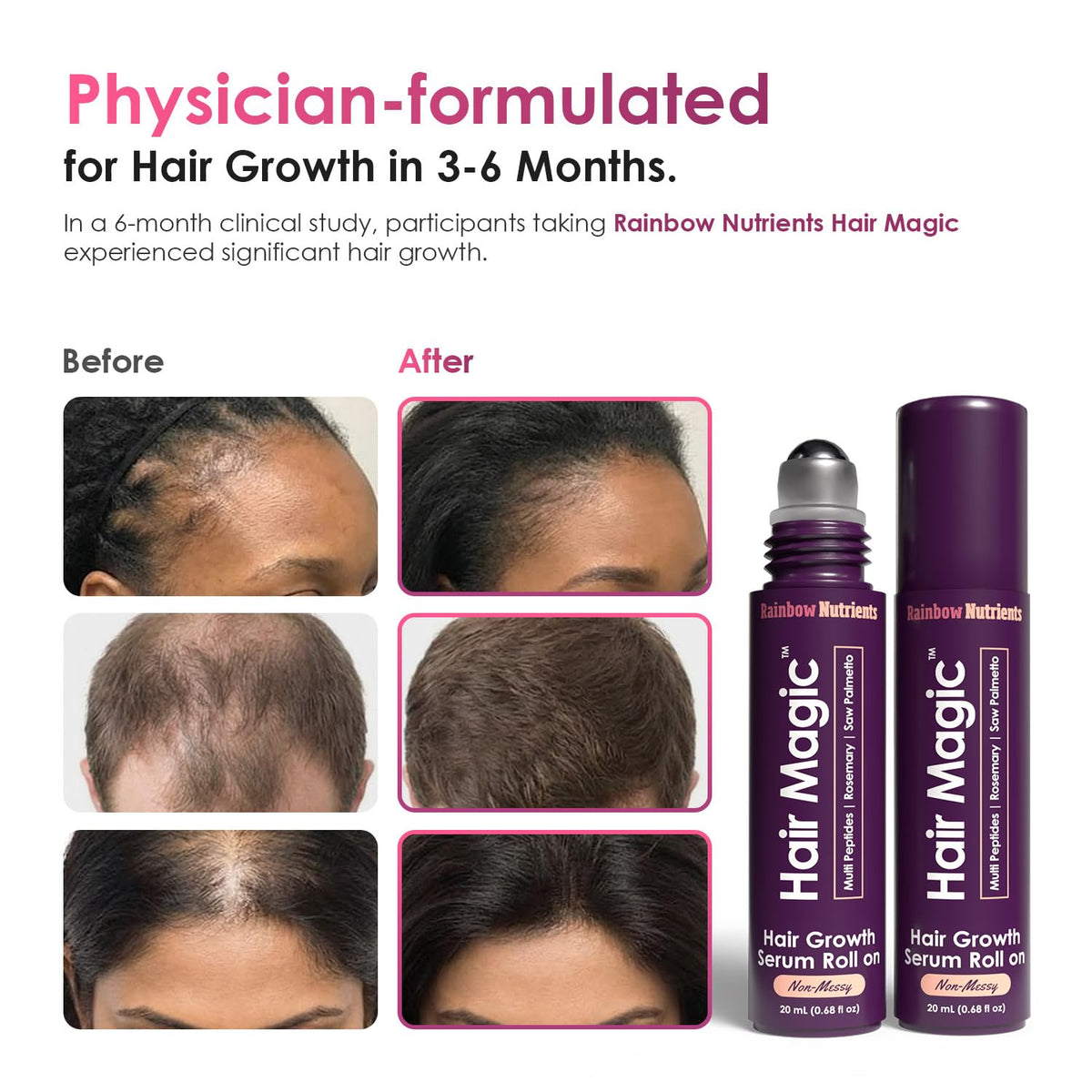 Rainbow Nutrients serum texture drop highlighting fast-absorbing non-greasy formula