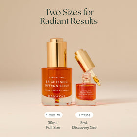 RANAVAT BOTANICS serum used in morning routine for brighter complexion
