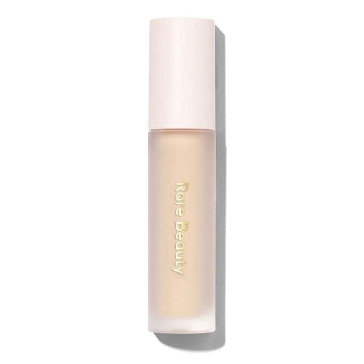Rare Beauty primer front packaging showing bottle and label for quick ID and confidence