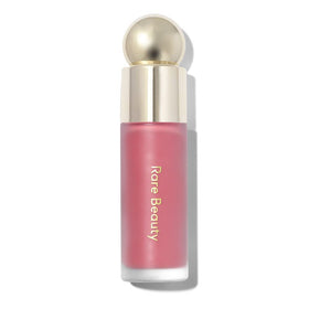 Rare Beauty front packaging view showing compact bottle and shade Happy benefit easy identification