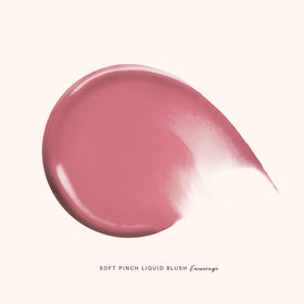 Rare Beauty swatch on skin revealing Encourage neutral-pink payoff and natural-looking flush