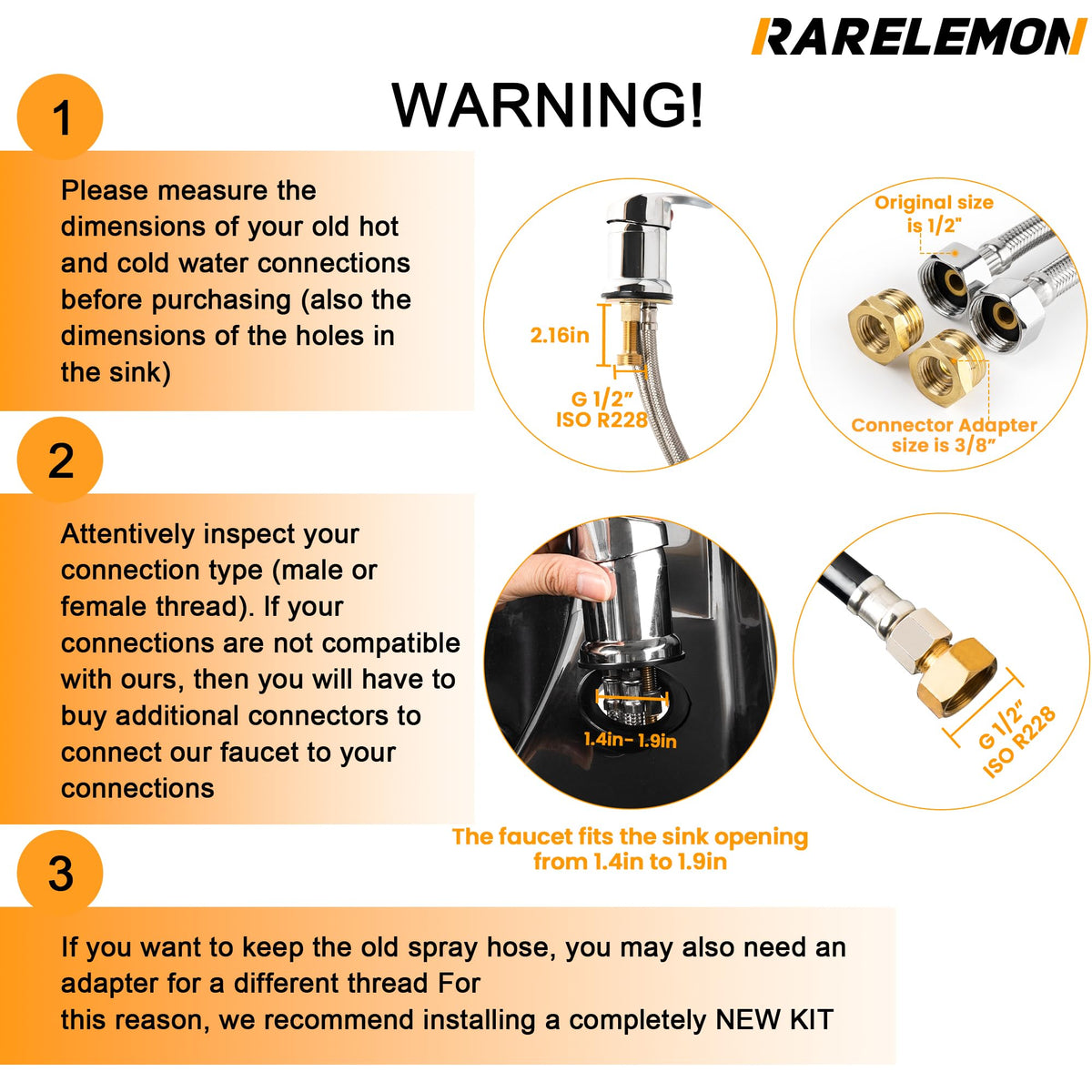 RARELEMON salon-grade vacuum breaker detail demonstrating backflow protection benefit