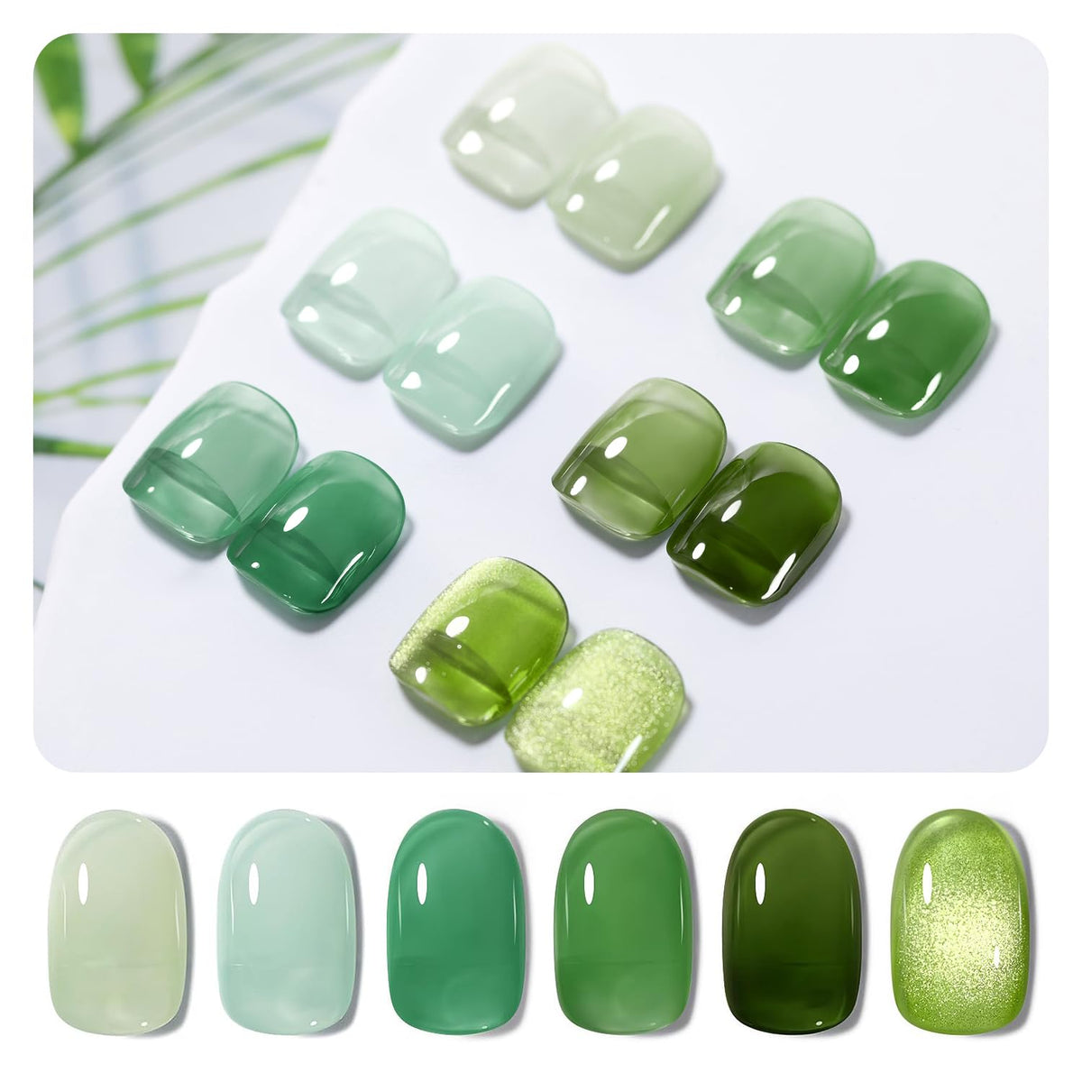 RARJSM bottle close-up of jade green shade showing smooth formula and vibrant depth