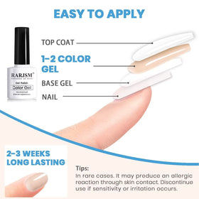 RARJSM gel manicure curing under LED lamp in salon setting for long-lasting shine benefit