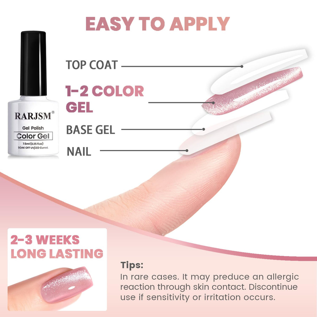 RARJSM glossy topcoat detail showing high-shine finish and light reflection