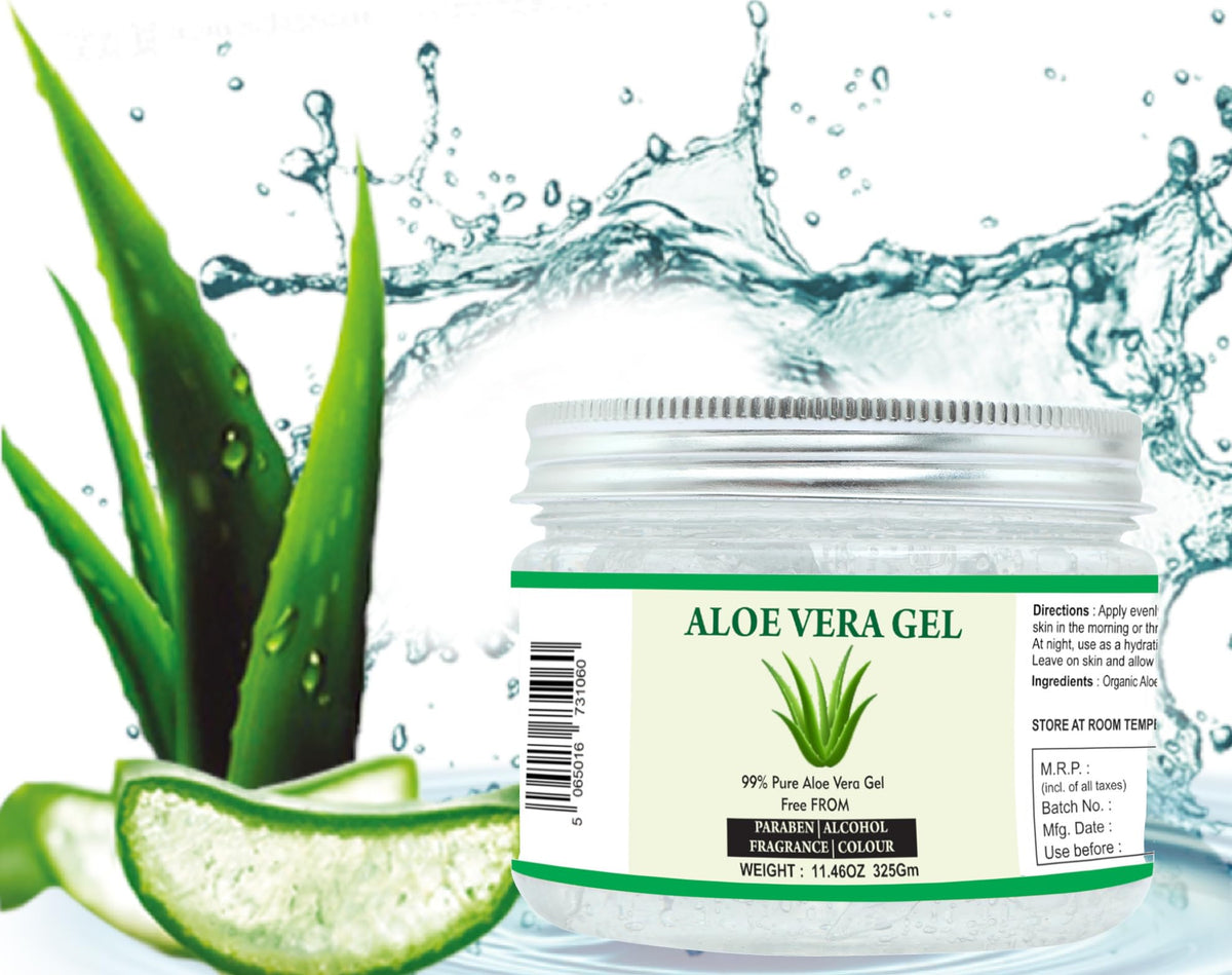 Raslok aloe vera used on hair demonstrating smoothing and frizz control