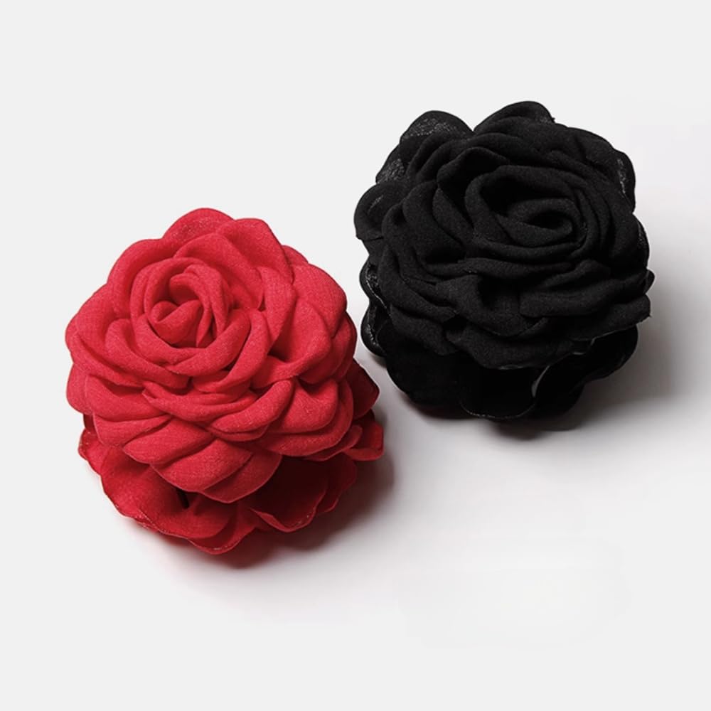 RAUIMOUR four-color set laid out to display black, beige, red, pink styling options