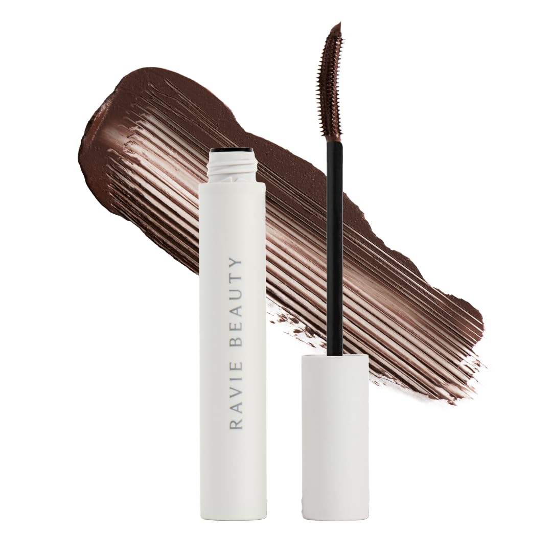 Ravie Beauty front packaging bottle showing product and shade benefit