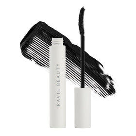 Ravie Beauty front packaging showing sleek tube and product name benefit: chic storage