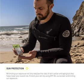 Raw Elements zinc oxide active illustration showing mineral sun protection