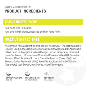 Raw Elements tube tucked into a beach bag showing outdoor, everyday use benefit