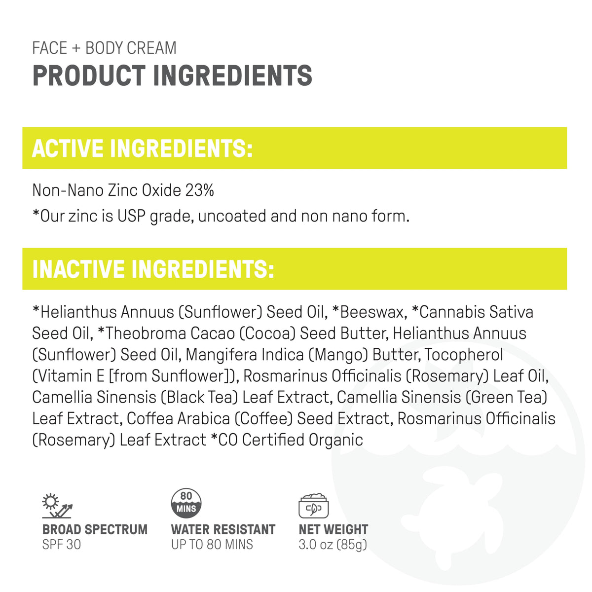 Raw Elements ingredients displayed to highlight natural antioxidant support