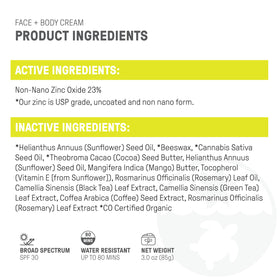 Raw Elements ingredients displayed to highlight natural antioxidant support