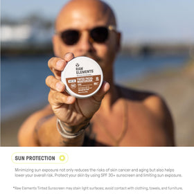 Raw Elements recyclable packaging detail emphasizing eco-friendly advantage