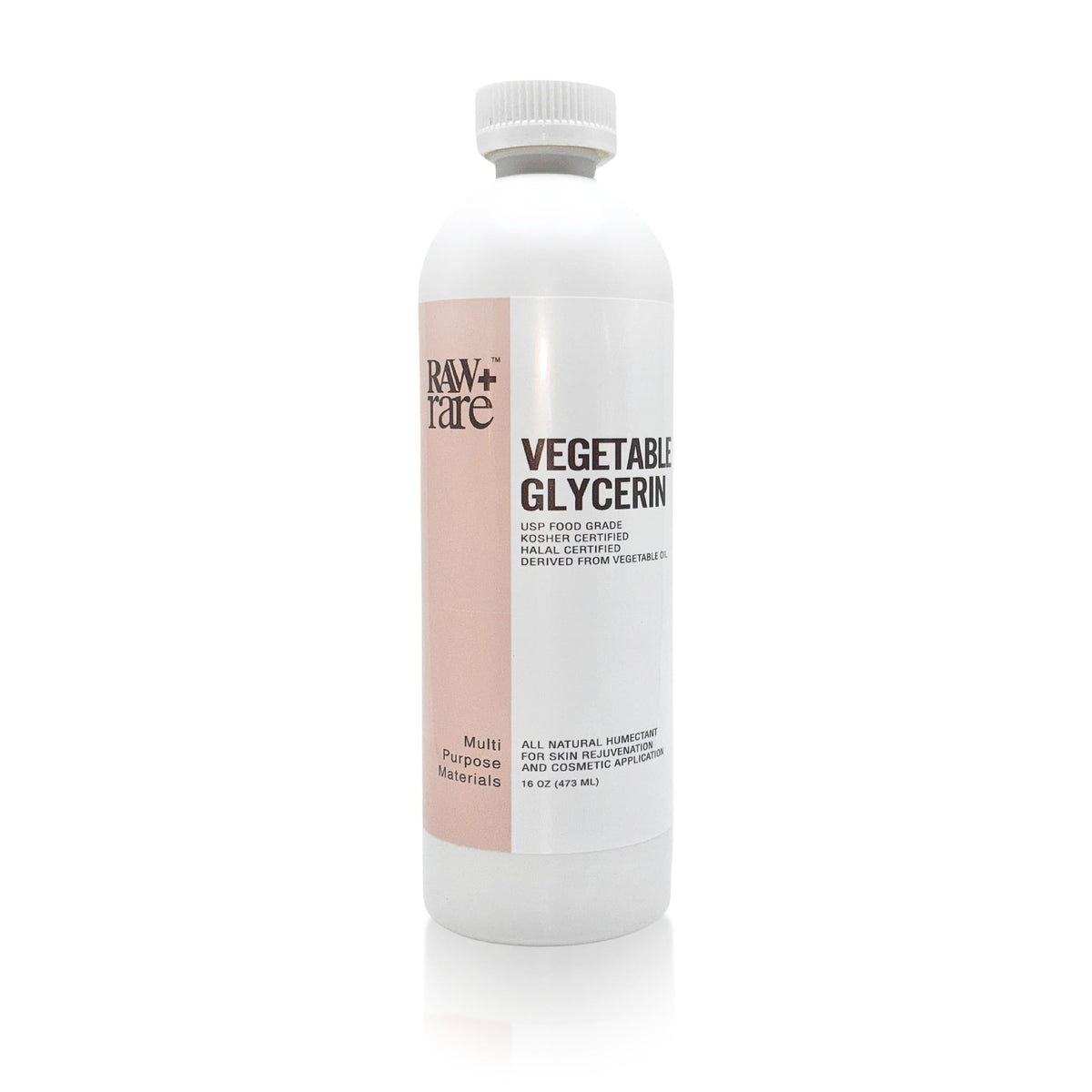 Raw Plus Rare front packaging showing bottle and label benefits