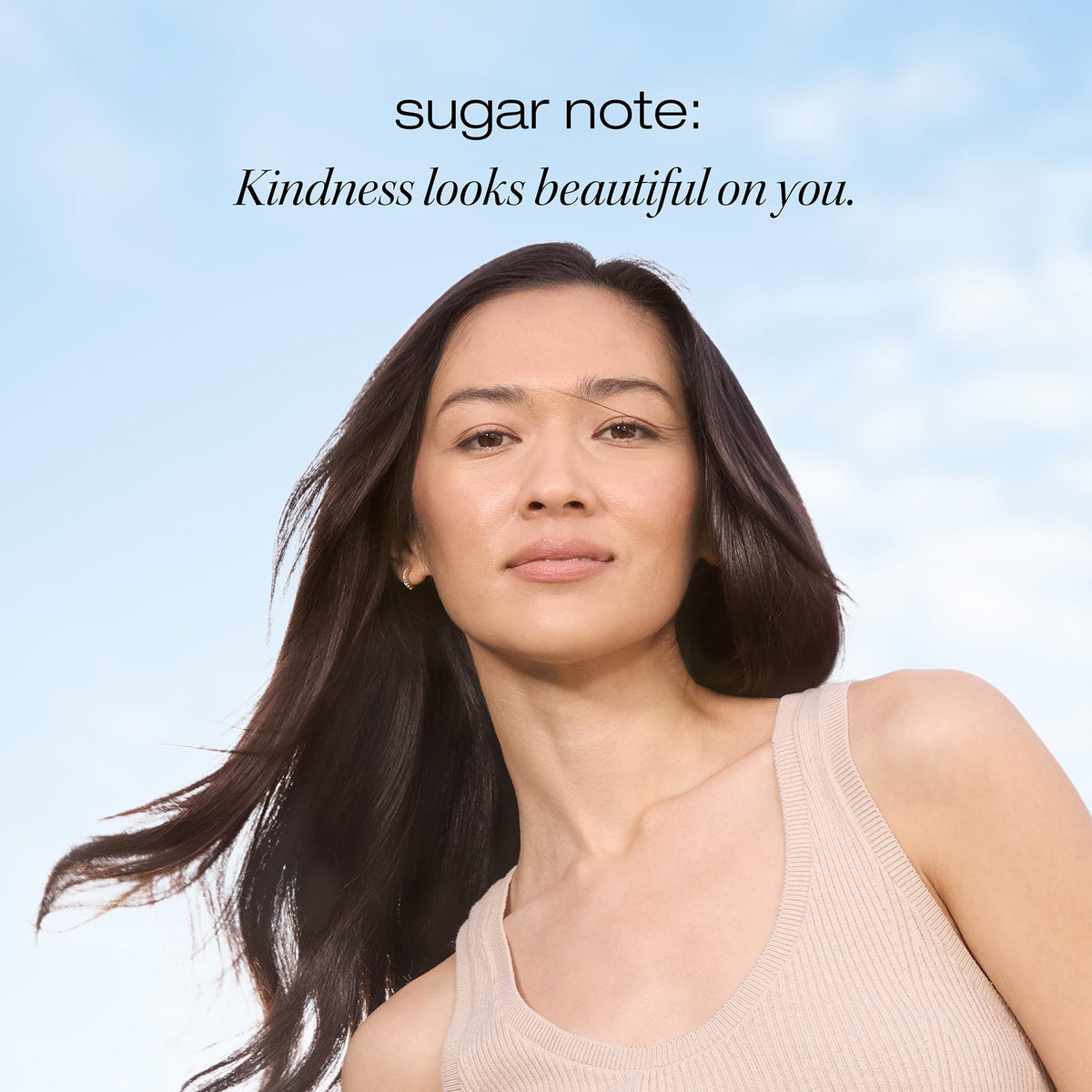 RAW SUGAR in shower lifestyle shot showing soothing application benefit