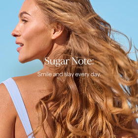 RAW SUGAR lychee and sea salt still life representing the tropical scent and texture boost