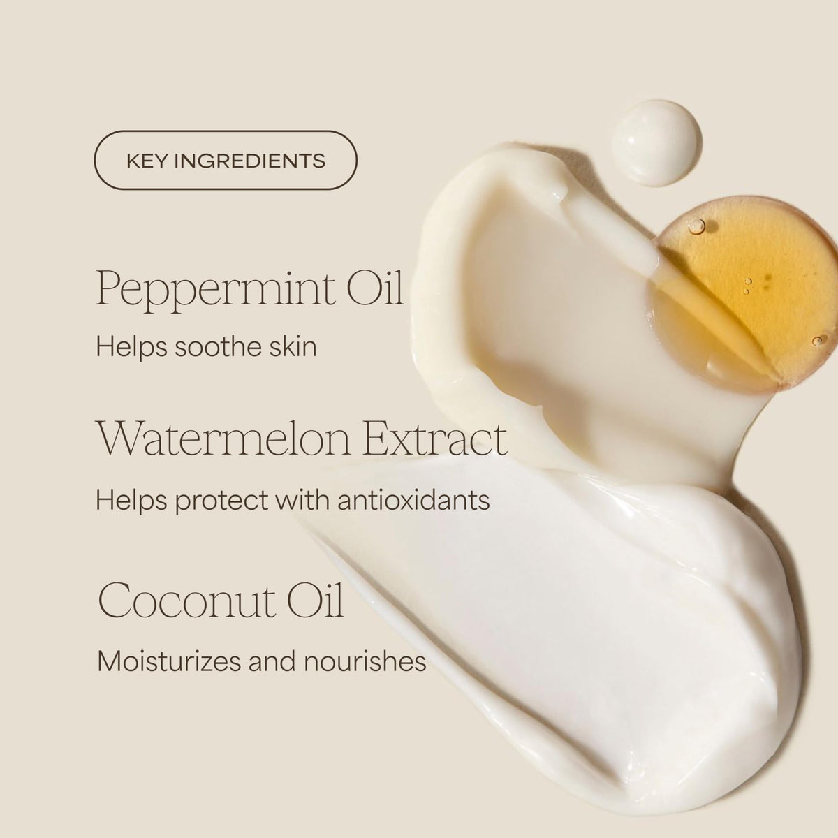 RAW SUGAR watermelon extract ingredient bottle emphasizing antioxidant benefit