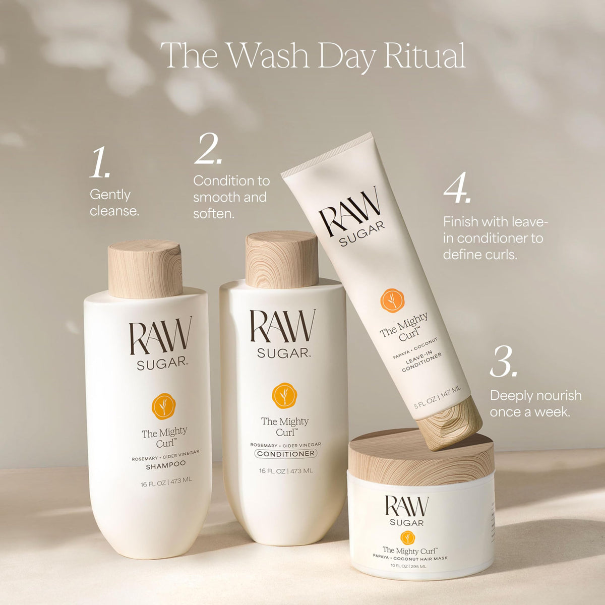 RAW SUGAR label close-up showing vegan and cruelty-free certifications