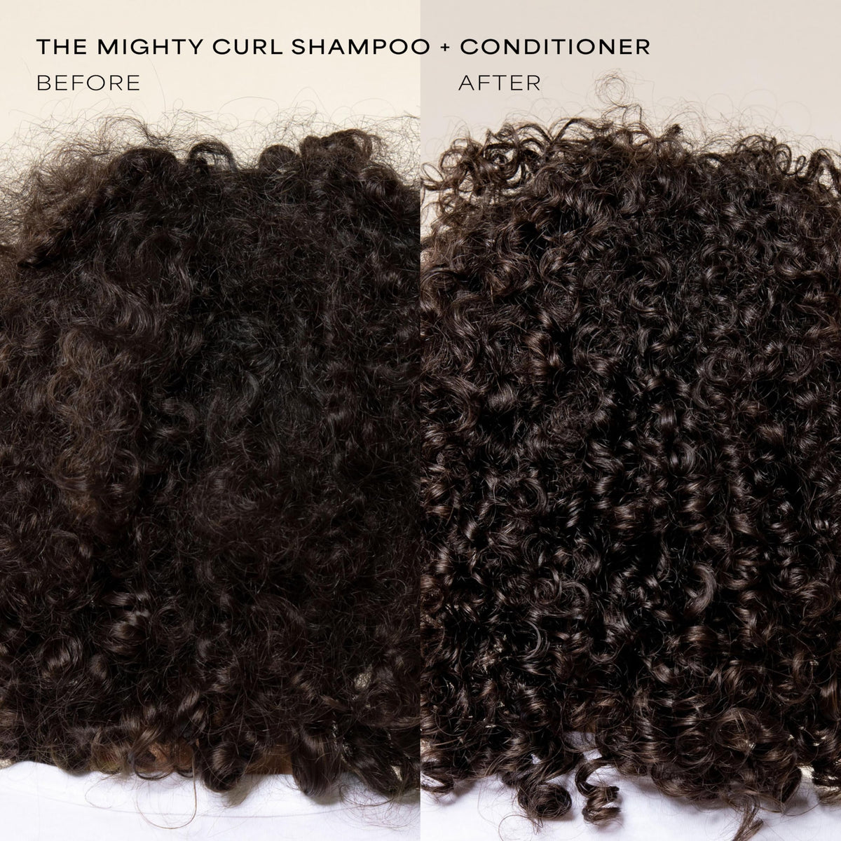 RAW SUGAR conditioner texture pouring to show creamy hydration