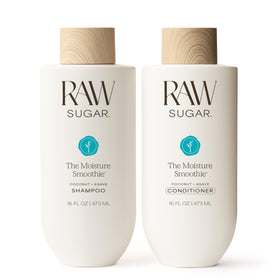 RAW SUGAR duo front packaging showing bottles and benefit of hydration