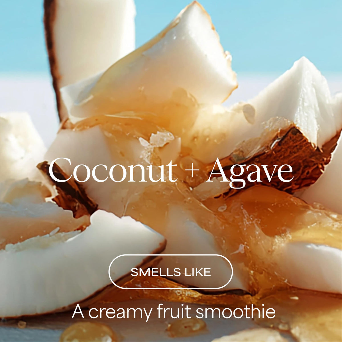 RAW SUGAR shampoo label close-up highlighting coconut and clean formula benefit