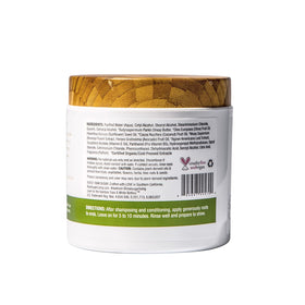 RAW SUGAR open jar showing creamy texture for deep conditioning benefit