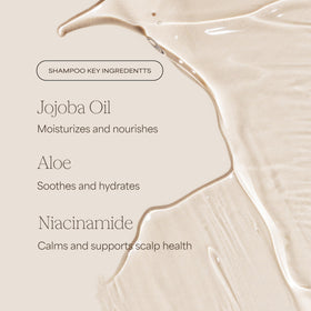 RAW SUGAR scalp massager held in hand demonstrating easy, soothing use