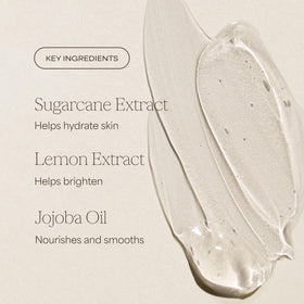 RAW SUGAR in-use lifestyle image energized shower routine benefit shown