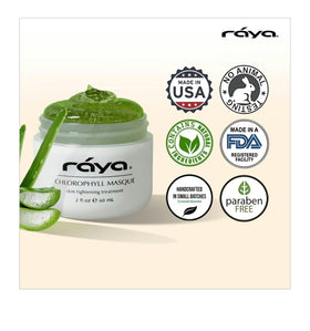 Raya masque being applied to cheek demonstrating immediate tightening