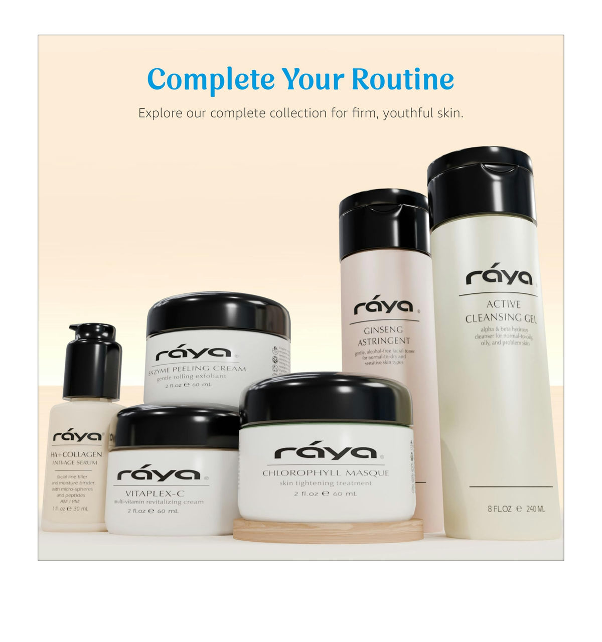 Raya masque with serum showing post-mask skin-care layering for glow
