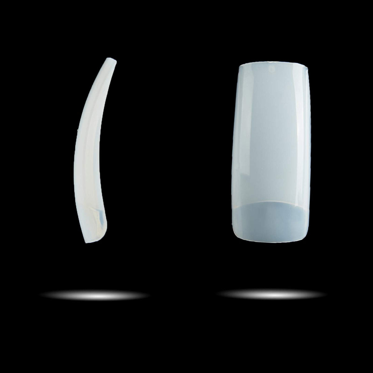 RayanWay applying a tip to natural nail demonstrating secure adhesion