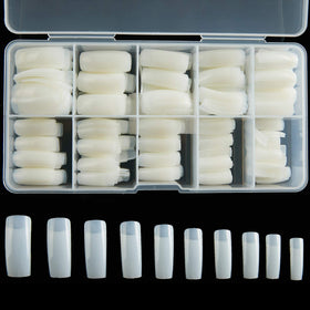 RayanWay front packaging showing 500 natural half-cover tips for versatile styling