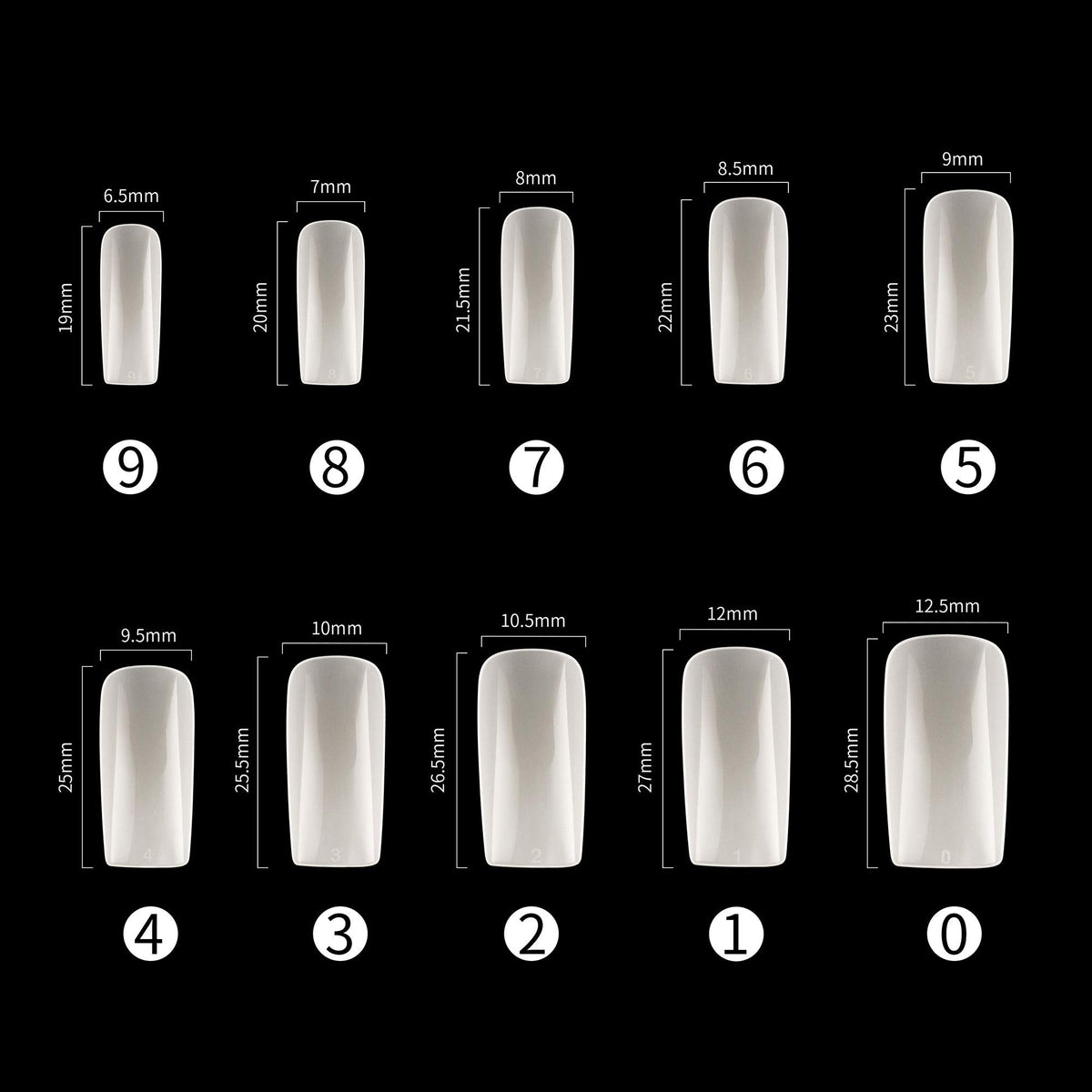 RayanWay tip texture detail highlighting ABS material for easy filing and durability