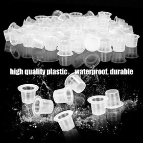 Rayyl holder with seven filled cups demonstrating easy access and tidy layout
