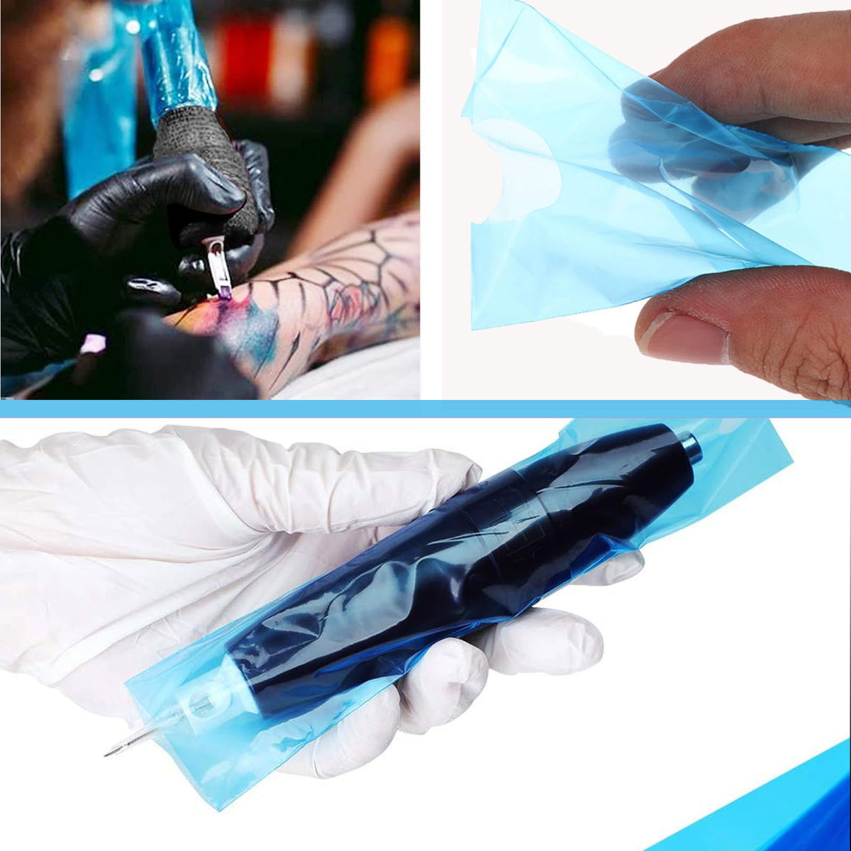 rayyl ink cups with stable base preventing spills during tattooing