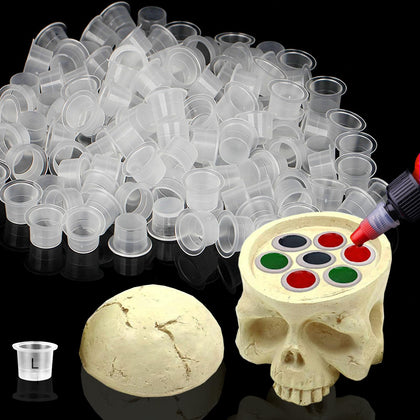 Rayyl skull stand front view showing seven-hole stability and neat organization