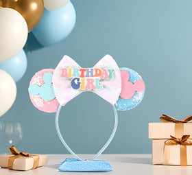 RAZKO headband on child model showing size suitability and playful look benefit