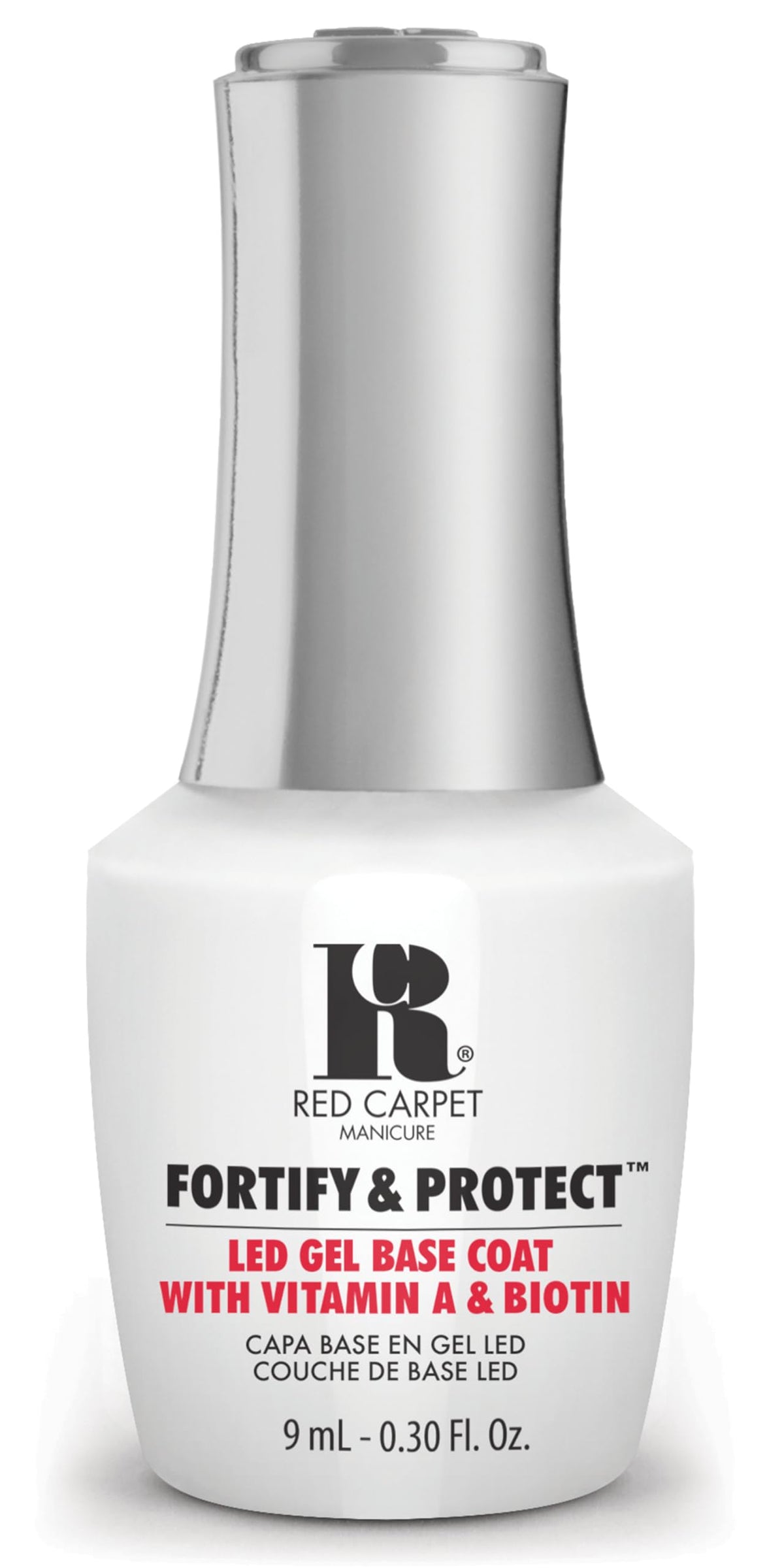 RC Red Carpet Manicure front bottle showing label and compact 9ml size benefit