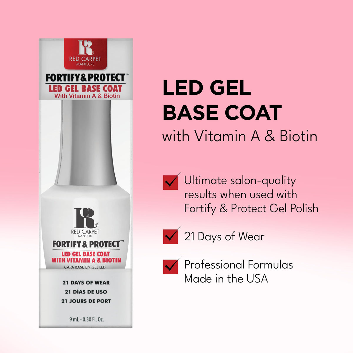 RC Red Carpet Manicure base coat texture close-up showing smooth, even coverage benefit