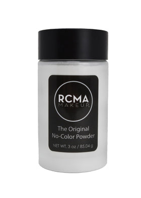 RCMA Makeup front packaging showing product jar and label, clear professional presentation