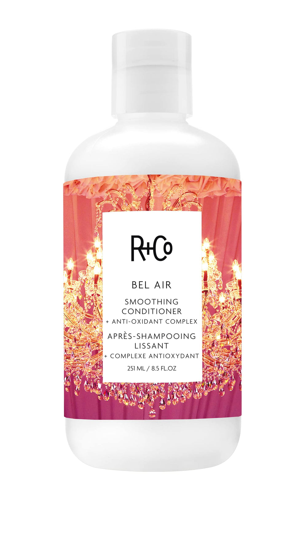 R+Co Bel Air front packaging showing bottle and salon-ready presentation