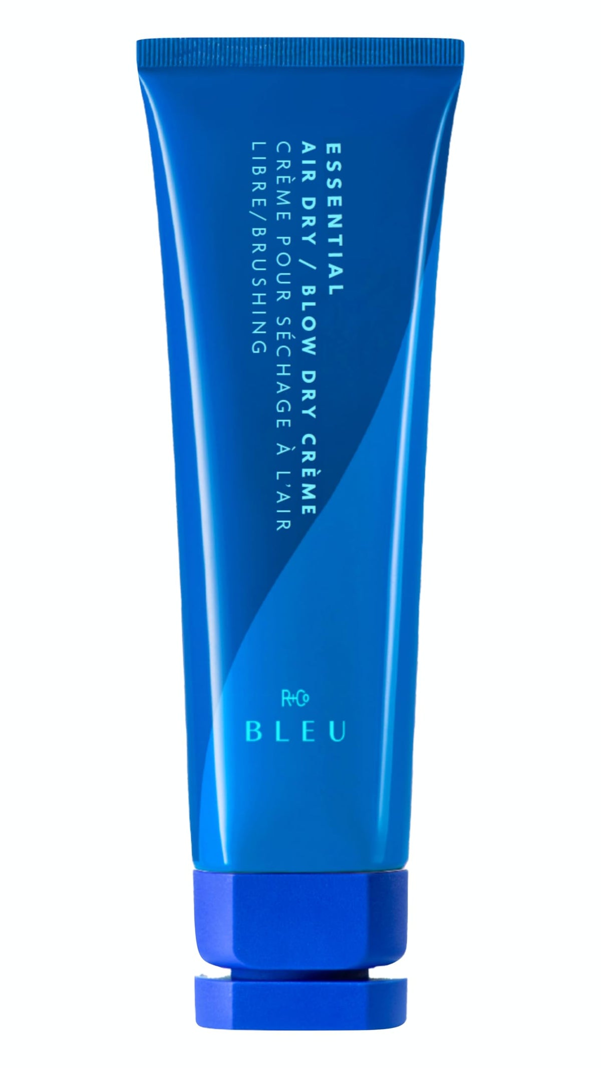 R+Co BLEU front packaging showing bottle and clean design benefit: shelf appeal
