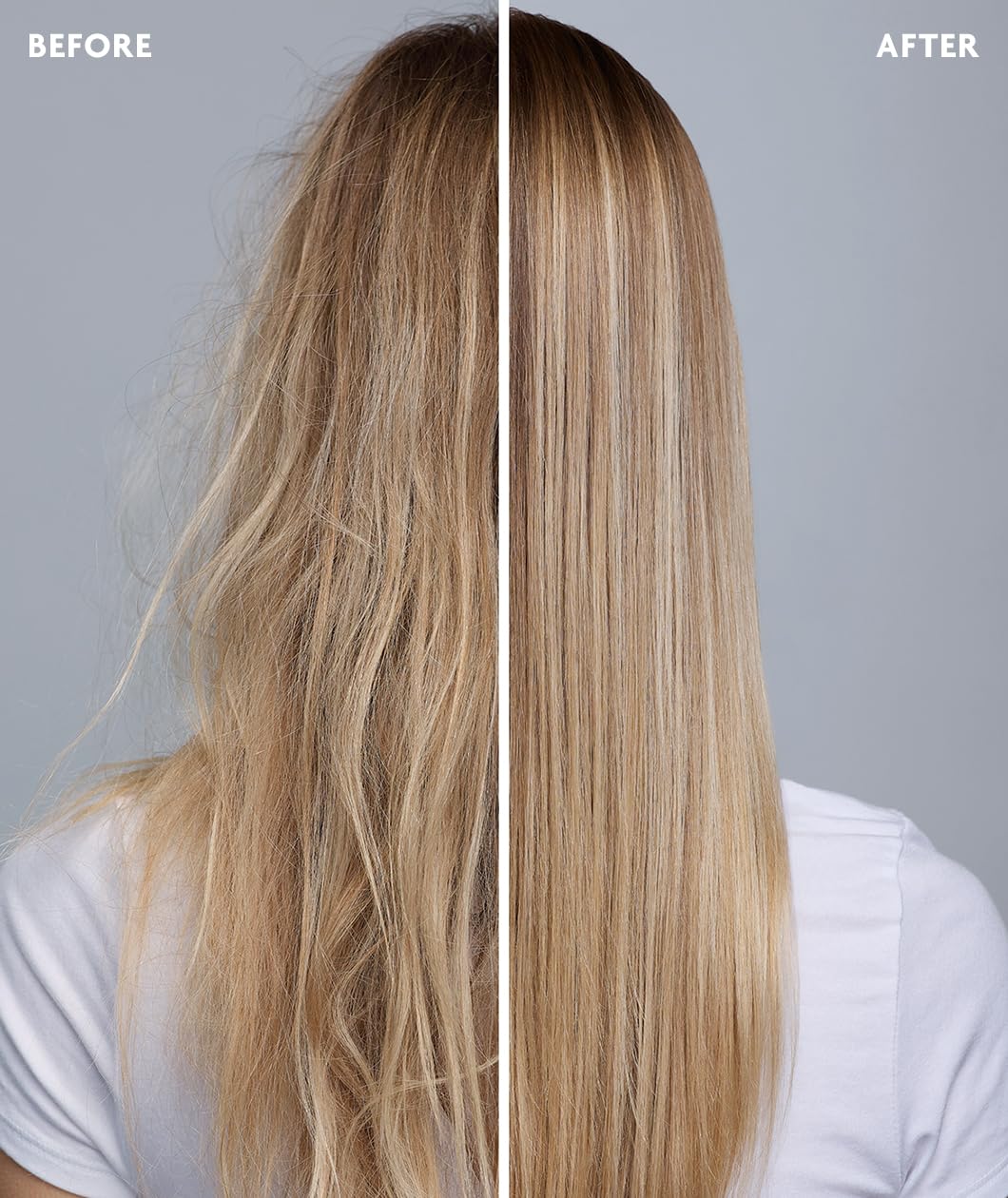 R+Co texture on hair displaying smooth, hydrated strands